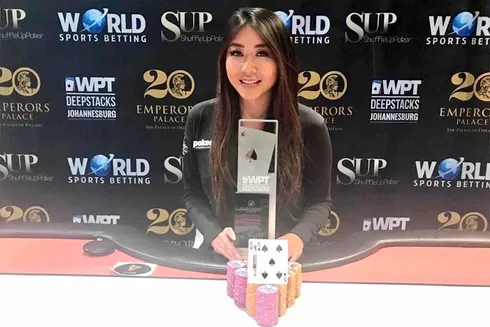 Maria Ho – Campeã WPT DeepStacks Joanesburgo 
