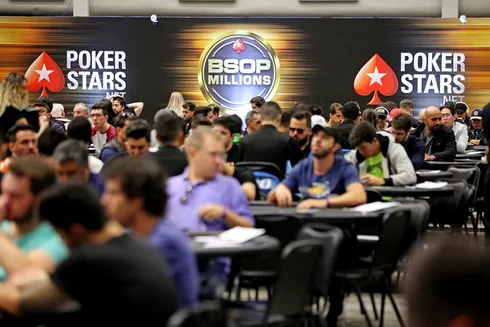 Salão do BSOP Millions 
