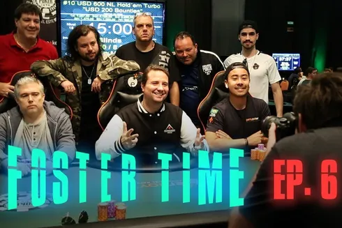 Bruno Foster faz mesa final no WSOP Uruguai no sexto episódio de Foster Time