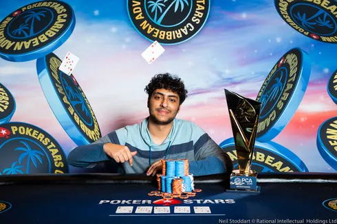 Martin Zamani campeão do High Roller do PokerStars Caribbean Adventure
