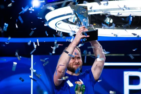 Sam Greenwood campeão do Super High Roller do PCA
