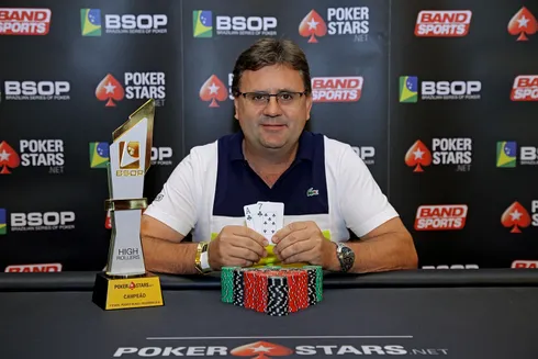 Jeferson Zaminhan – Campeão High Roller – BSOP Iguazu
