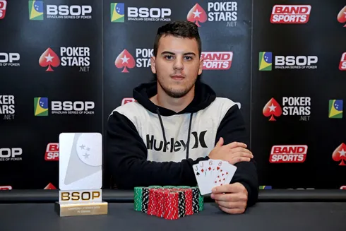 Bruno Gazotto – Campeão Pot Limit Omaha – BSOP Iguazu
