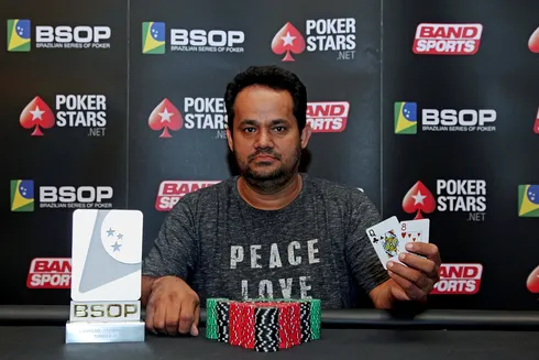 Célio Moraes – Campeão Turbo Knockout – BSOP Iguazu
