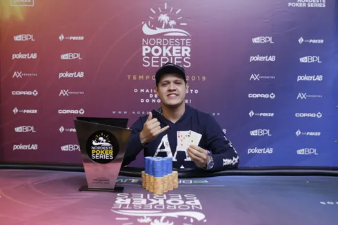 Rafael Silva campeão do 6-handed Knockout do NPS Natal
