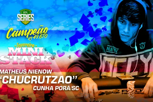 Matheus Nienow é o grande vencedor do Mini Stack da BPL Series