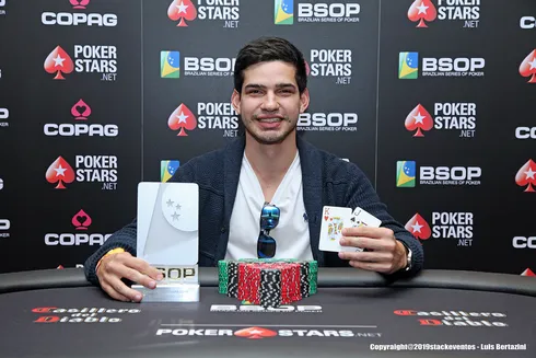 Roberto Nunez campeão do 1-Day High Roller do BSOP São Paulo
