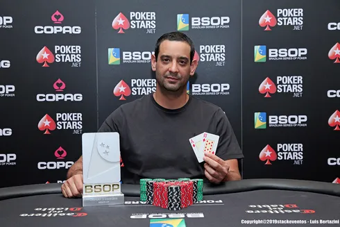 José Arenstein – Campeão Heads-Up – BSOP São Paulo
