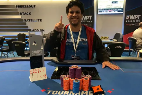 Felipe Beltrane – Campeão Evento #6 – WPT Barcelona
