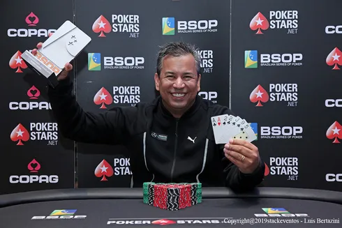 Rogério Siqueira – Campeão 8-Game – BSOP Salvador
