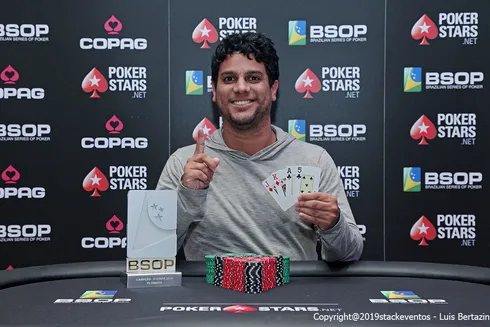 Felipe Beltrane – Campeão Pot Limit Omaha – BSOP Salvador
