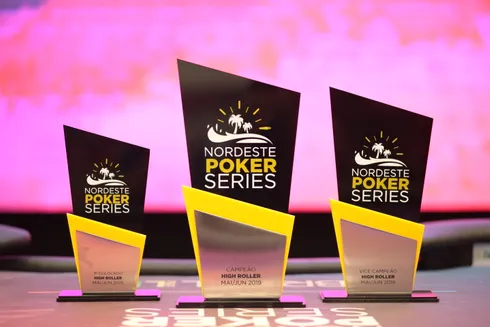 Troféu do High Roller do NPS Fortaleza
