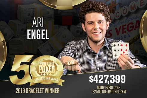 Ari Engel – Campeão Evento #48 – WSOP 2019
