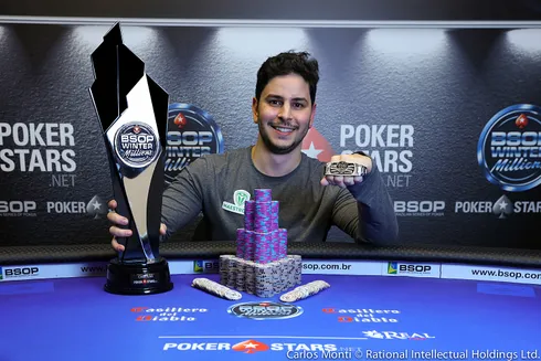 Lucas Santana – Campeão Main Event – BSOP Winter Millions
