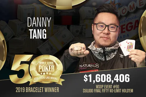 Danny Tang vence o Evento #90 da WSOP
