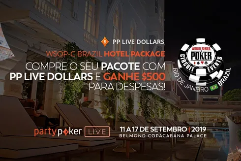 WSOP Brazil e partypoker LIVE lançam parceria
