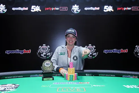 Igianne Bertoldi – Campeã Ladies – WSOP Brazil
