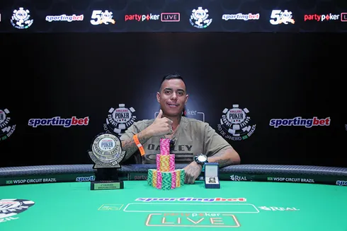 Rafael Cunha – Campeão Brazilian Storm – WSOP Brazil
