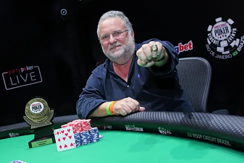 Roberto Garcia – Campeão Seniors – WSOP Brazil
