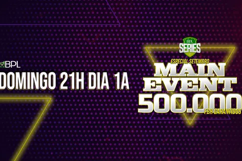 Dia 1A do Main Event de Especial de Setembro da BPL Series
