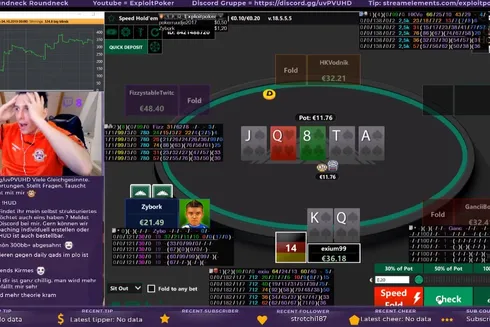 Streamer Royal Flush – Rene Exploitpoker
