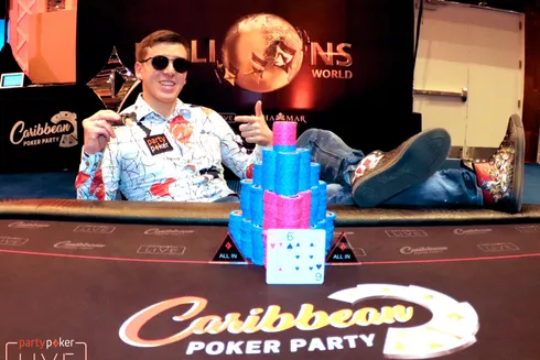 Anatoly Filatov – Campeão MILLIONS High Roller – Caribbean Poker Party
