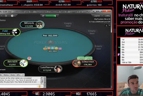 Campeão de WCOOP dá fold inexplicável em bolha de mesa final no PokerStars; assista