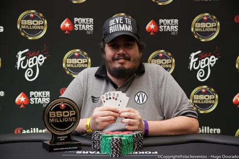 Marcelo Cunha – Campeão Mixed Games Dealers Choice – BSOP Millions
