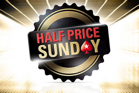 PokerStars realizará Half Price Sunday
