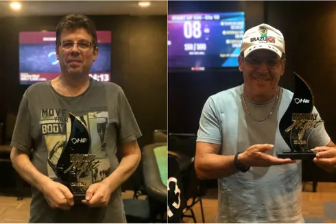 Raul Alberto e Jairo Ferreira primeiros colocados do ranking Monday Night Anual
