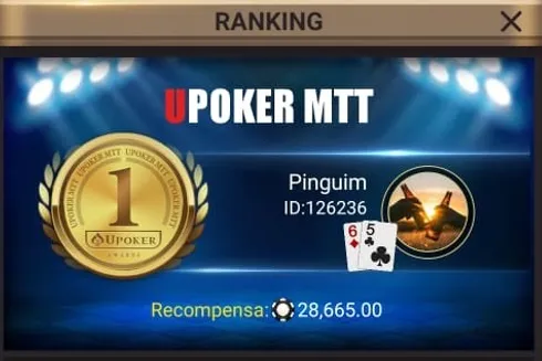 Pinguim campeão do 100k garantidos da Liga Online H2 Brasil
