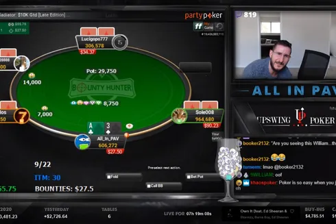 Hristivoje Pavlovic encontra milagre em cooler absurdo no partypoker: "estou sonhando?"