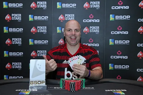 Alex Dentz campeão do 8-Game do BSOP Brasília
