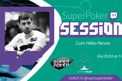 SuperPoker Session com Hélio Neves
