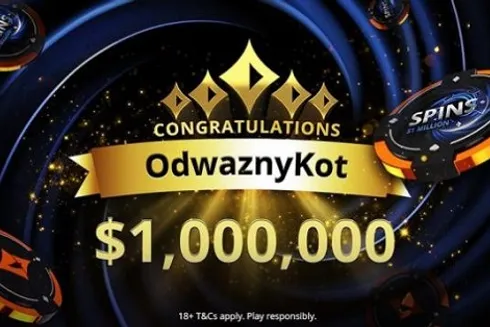 "odwaznykot" – partypoker SPINS
