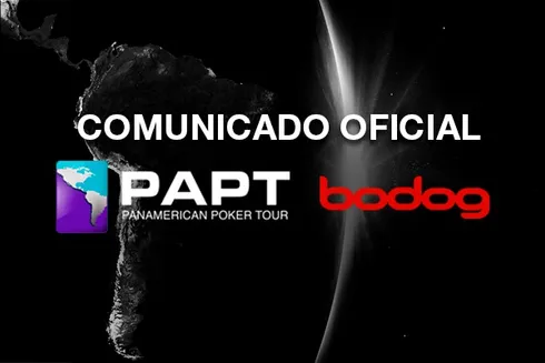 Comunicado oficial – PAPT Bodog
