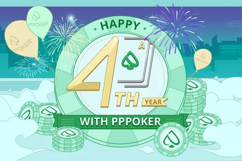 4 anos do PPPoker
