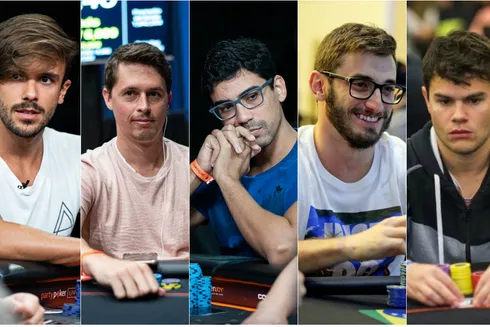 Yuri Martins, Bruno Volkmann, Pablo Brito, Pedro Garagnani e Gustavo Mastelotto – Ninetales Poker
