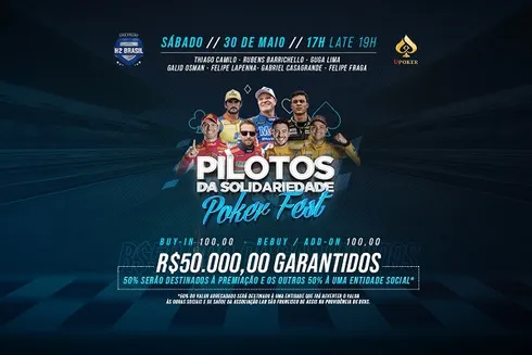 Pilotos da Solidariedade Poker Fest – H2 Online
