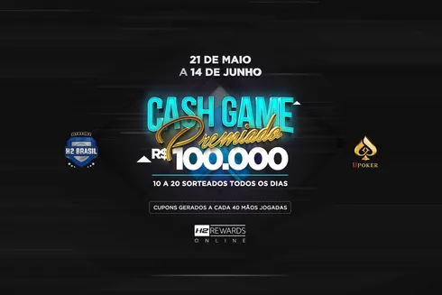 Cash Game Premiado – Liga Online H2 Brasil
