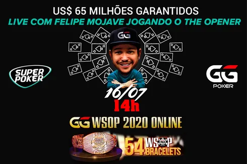 Transmissão SuperPoker com Felipe Mojave
