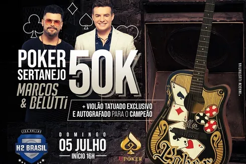 Poker Sertanejo, com Marcos & Belutti – H2 Online
