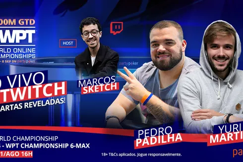 Transmissão do WPT WOC com Yuri Martins e Pedro Padilha – partypoker
