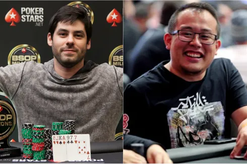 José da Costa Neto e Eduardo Mansho fizeram dobradinha no WCOOP
