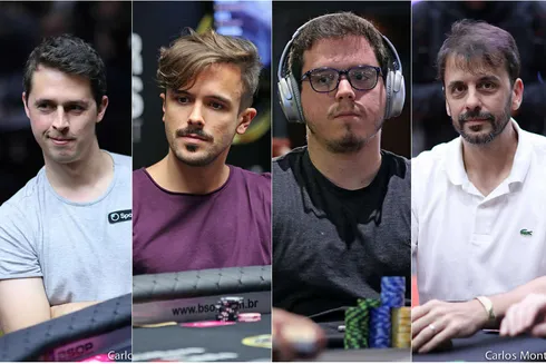 Bruno Volkmann, Yuri Martins, Brunno Botteon e Fábio Freitas representam o Brasil em Dia Final no WCOOP
