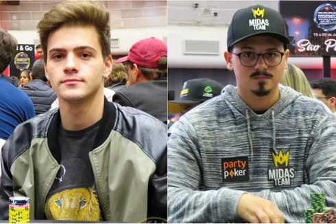 Rafael Furlanetto e Gerson Braga fizeram dobradinha no Evento #44-M do WCOOP
