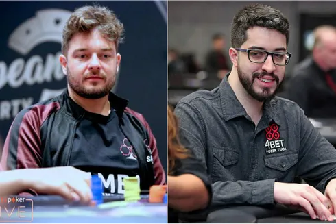 Fabiano Kovalski e Eder Campana já se garantiram no Dia 2 do Main Event WPT Championship
