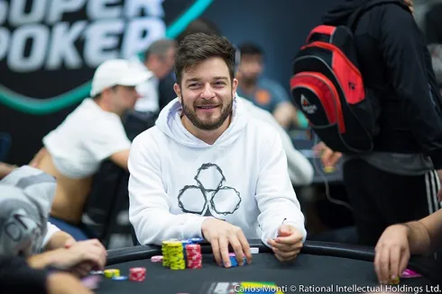 Fabiano Kovalski extraiu o máximo com uma grande overbet no WCOOP
