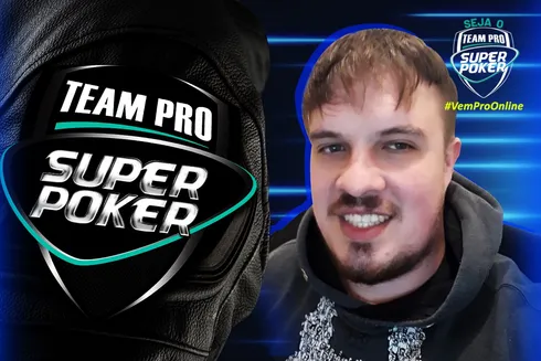 Guilherme Schievelbein seguiu fazendo bonito nas mesas do SuperPoker Team Pro
