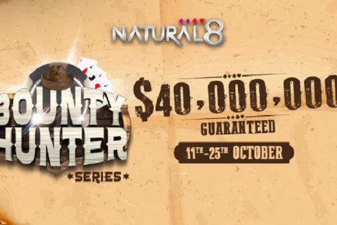 Bounty Hunter Series distribuirá mais de US$ 40 milhões no Natural8
